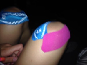 Dance 'til you literally need to tape your legs together to keep going.