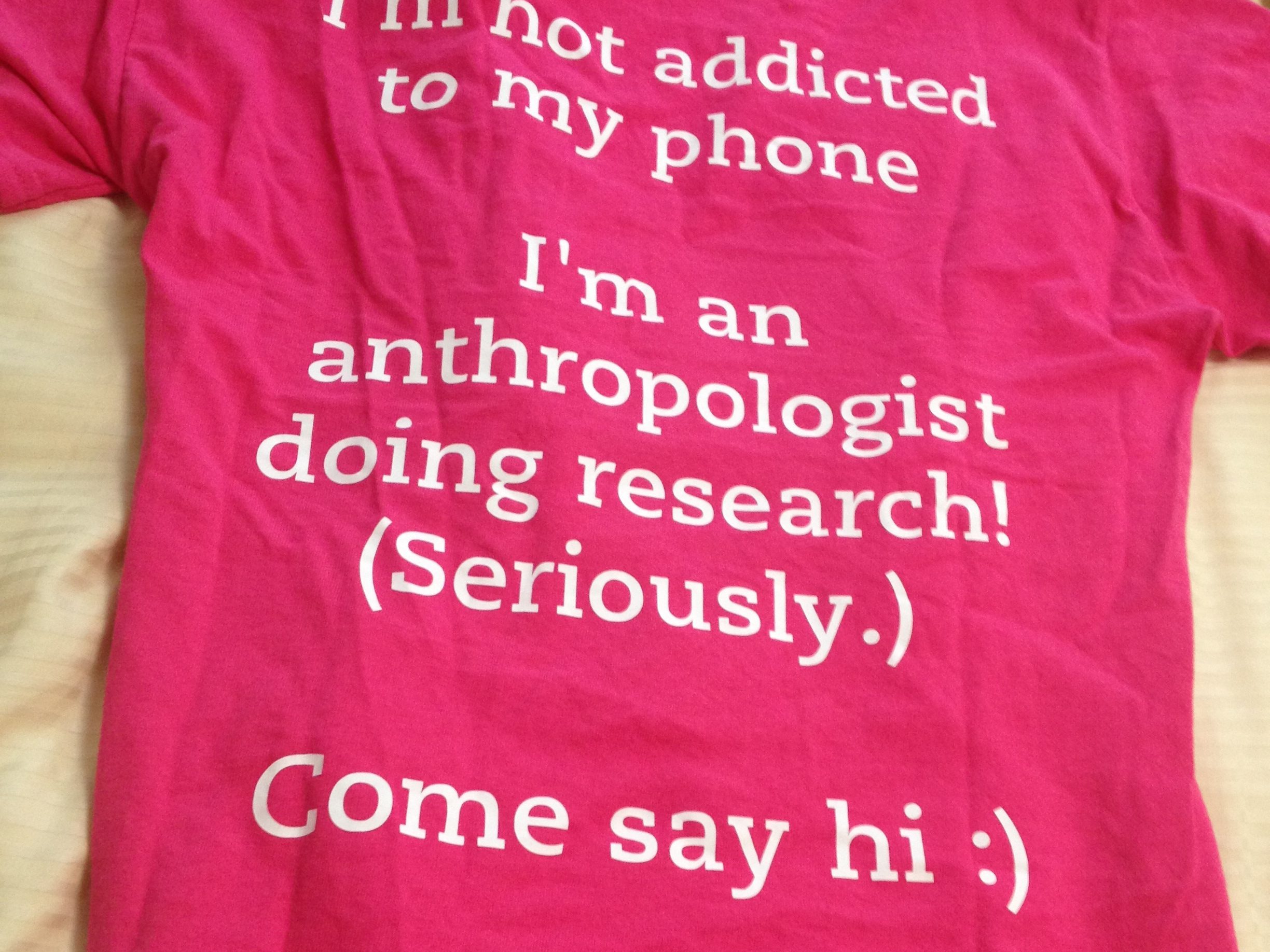 Research uniform. It's come in handy.